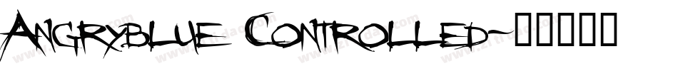 Angryblue Controlled字体转换